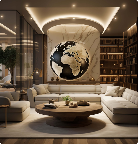 في عالم تصميم الديكور الداخلي (الاثاث).